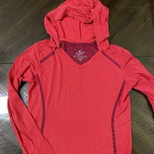 Kuhl long sleeve hooded shirt